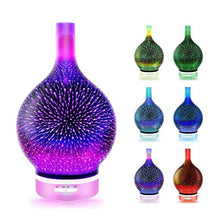 Load image into Gallery viewer, Colorful Glass Aroma Humidifier