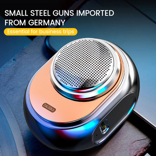 Mini Steel Cannon Portable Electric Shaver