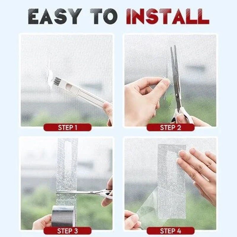 Prevents Intruding Insects Screen Repair Kit