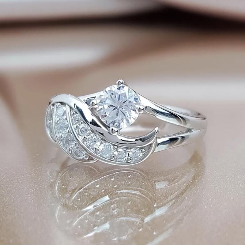 Angel's Wing Embrace Ring