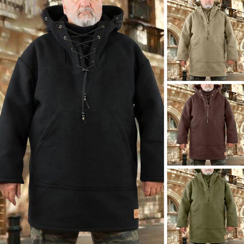 Men's Heavy Hooded Coat