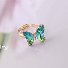 Load image into Gallery viewer, Gradient Butterfly Ring