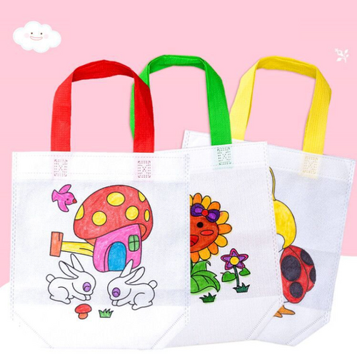 DIY Painting Non-Woven Bag for Children