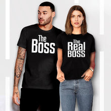 Load image into Gallery viewer, Matching Couple Shirts-The BOSS&amp;The Real BOSS Shirts