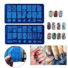 Load image into Gallery viewer, Nails Art Decals Stamping Kit