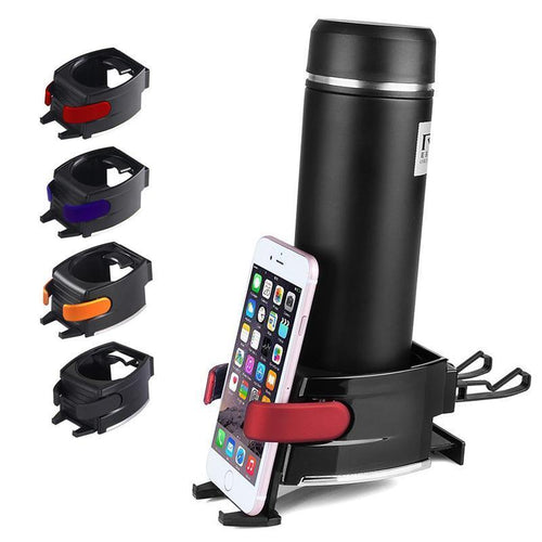 Phone & Cup Air Vent Clip-on Holder