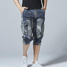 Load image into Gallery viewer, Denim Camouflage Overalls for Men