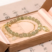 Load image into Gallery viewer, 🔥Last Day Promotion 50% OFF💞hetian jade gold leaf bracelet