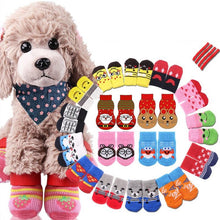 Load image into Gallery viewer, Non-slip Pet Socks with 4 straps