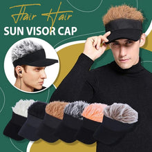 Load image into Gallery viewer, Flair Hair Sun Visor Cap