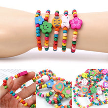 Load image into Gallery viewer, Colourful Wooden Bracelets