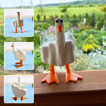 Load image into Gallery viewer, 🦆Middle Finger Duck Resin Ornament🦆