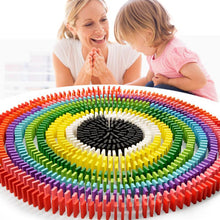 Load image into Gallery viewer, Colorful Domino Blocks Wooden Toys (120 PCs)