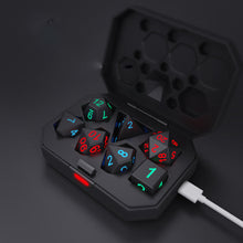 Load image into Gallery viewer, LED Flash Dice Set 7-pack The Electronic Dice