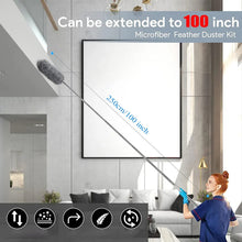 Load image into Gallery viewer, Retractable Washable Curved Microfiber Duster