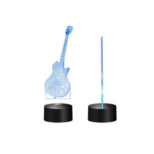 Load image into Gallery viewer, 3D  guitar lamp 7 Color Changing Night Light