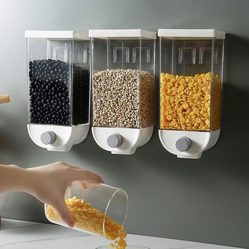 Wall Mounted Kitchen Storage for Cereales