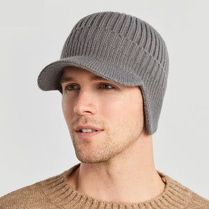 Outdoor Riding Elastic Warm Ear Protection Knitted Hat