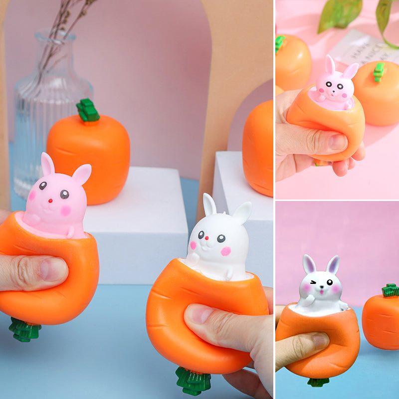 Squeeze Toy Carrot Doll