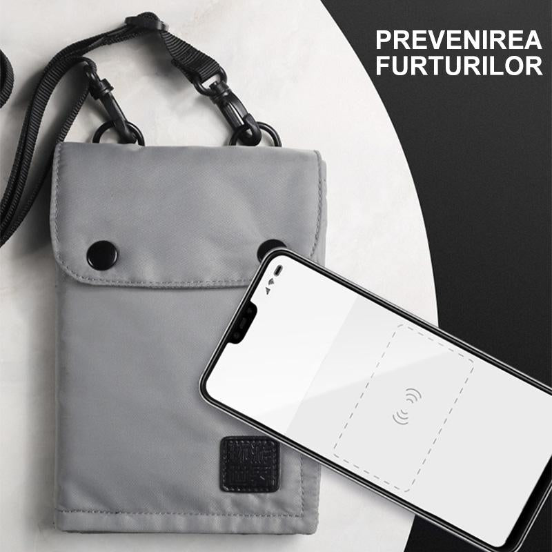 RFID Blocking Wallet Travel Pouch