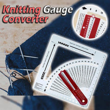 Load image into Gallery viewer, Knitting Gauge Converter