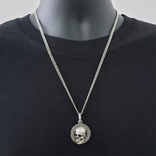 Load image into Gallery viewer, Memento Mori Skull Pendant