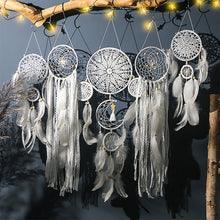 Load image into Gallery viewer, Dreamcatcher Moon and Stars Hanging Over the Bed(5 PCS)