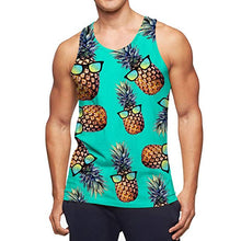 Load image into Gallery viewer, Comfortable summer pineapple vest