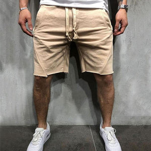 Men Loose Elastic Waist Shorts