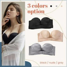 Load image into Gallery viewer, Strapless Front Buckle Lift Bra