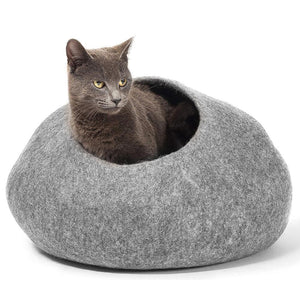 Handcrafted Cat Cave Bed