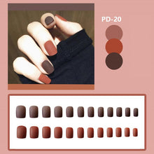 Load image into Gallery viewer, Full Cover Fake Nail Tips (24 PCs)