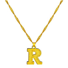 Load image into Gallery viewer, 18K Gold Plated Initial Letter Necklace