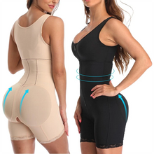 Load image into Gallery viewer, Women&#39;s Zipper Slimming Bodysuit Shapewear