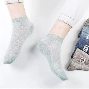 Breathable Antibacterial Deodorant Socks for Men