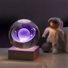 Load image into Gallery viewer, (🎄Christmas hot sale✨)3D Galaxy Crystal Ball Nightlight Decorlamp