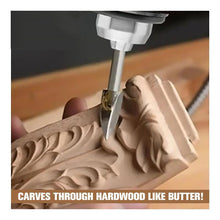 Load image into Gallery viewer, Wood Carving &amp; Engraving Drill Bit Set