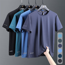 Load image into Gallery viewer, Ice Silk Round Neck T-Shirt