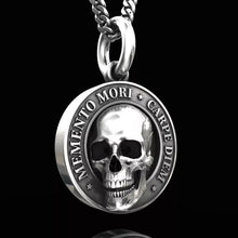 Load image into Gallery viewer, Memento Mori Skull Pendant