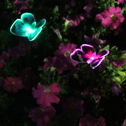 Outdoor Solar Garden Butterfly Lights Decor