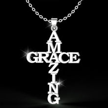 Load image into Gallery viewer, Amazing Grace Cross Necklace