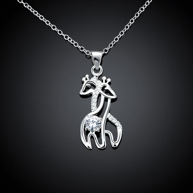 Graceful Love Giraffe Necklace