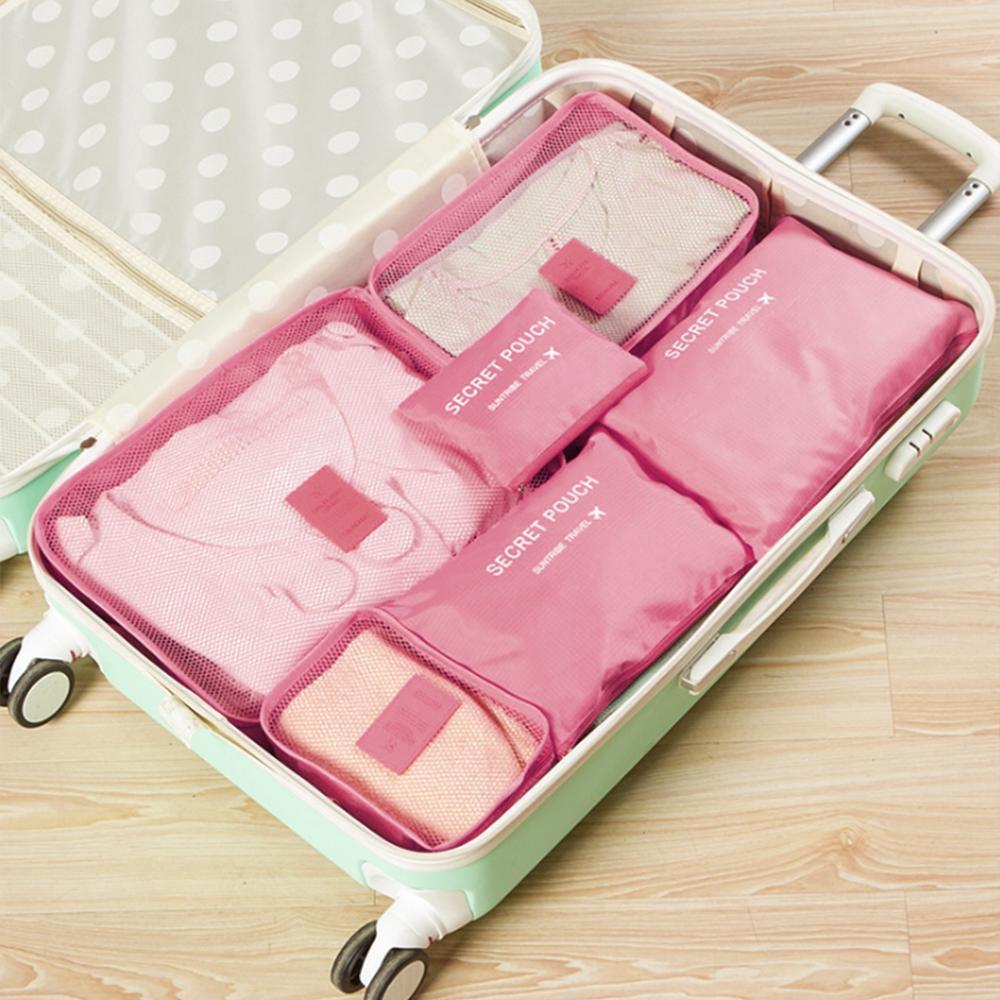 Travel Clothing Storage Bag ( 1 Set, 6 PCs )