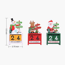 Load image into Gallery viewer, Christmas Decoration Calendar