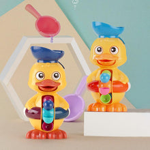 Load image into Gallery viewer, Duck Waterwheel Bath Toys