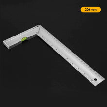 Load image into Gallery viewer, Aluminum Alloy Triangle and Square Ruler