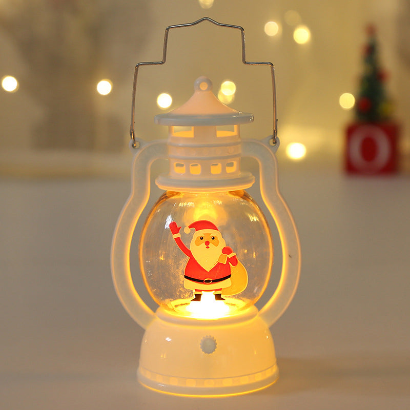 Christmas Portable Oil Lamp Decoration