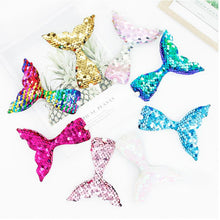 Load image into Gallery viewer, Mermaid Glitter Hair Clip