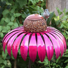 Load image into Gallery viewer, Coneflower Bird Feeder