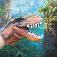 Load image into Gallery viewer, Dinosaur Hand Puppet Gloves